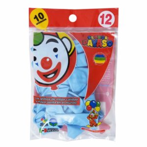 Globos N°12 PAYASO X 10 Uds