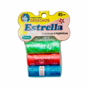 Funda De Recolección Para Desechos De Mascotas ESTRELLA X 45 Uds