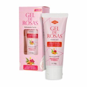 Gel Facial De Rosas Cúrcuma Con Vitamina E LIRA 50 G