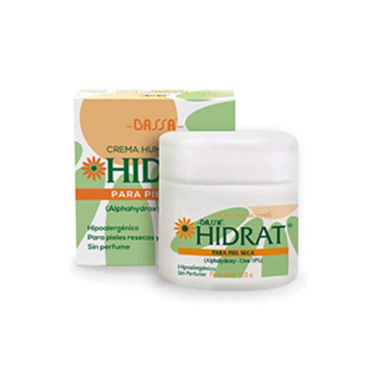 Crema Facial Hidratante BASSA Presentación De 120 U