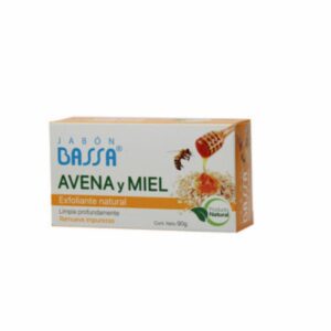 Jabón De Tocador Con Avena Y Miel BASSA 90 G