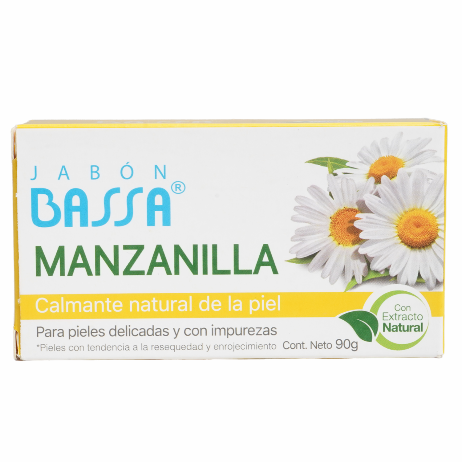 Jabón De Tocador Con Manzanilla BASSA 90 G - Imagen 2