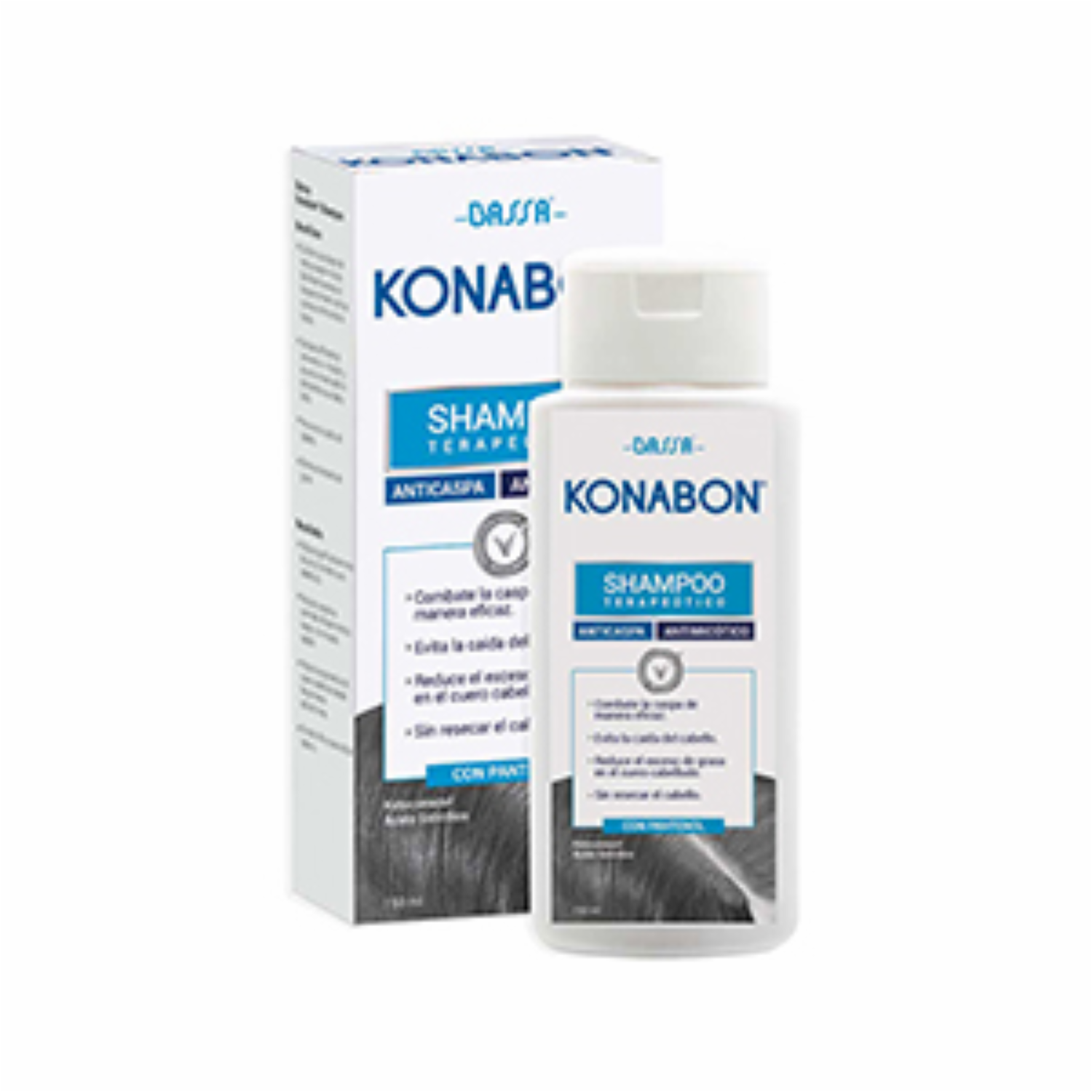 Shampoo De Cabello Anticaspa Antimicótico KONABON 150 Ml