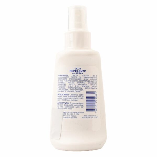 Repelente De Insectos En Aerosol BASSA 100 Ml - Imagen 2