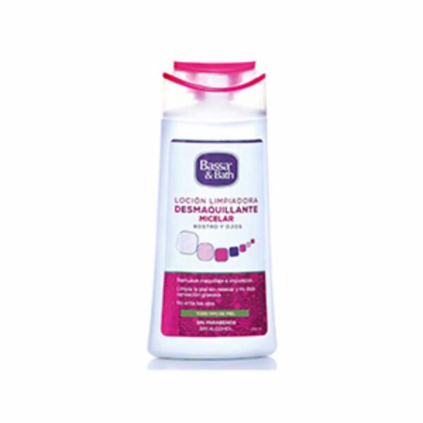 Loción Limpiadora Desmaquillante BASSA 200 Ml