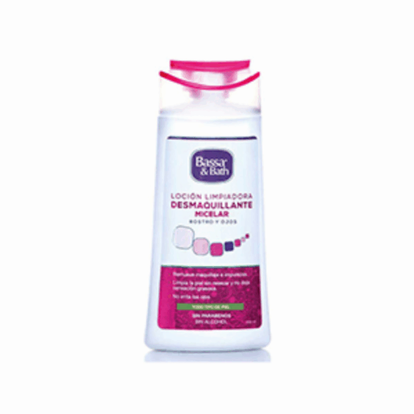 Loción Limpiadora Desmaquillante BASSA 200 Ml