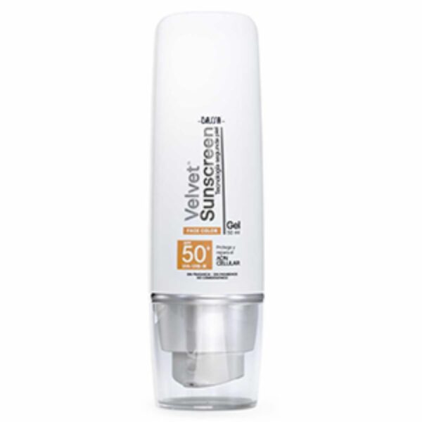 Protector Solar Facial Velvet Sunscreen Con Color BASSA 50 Ml