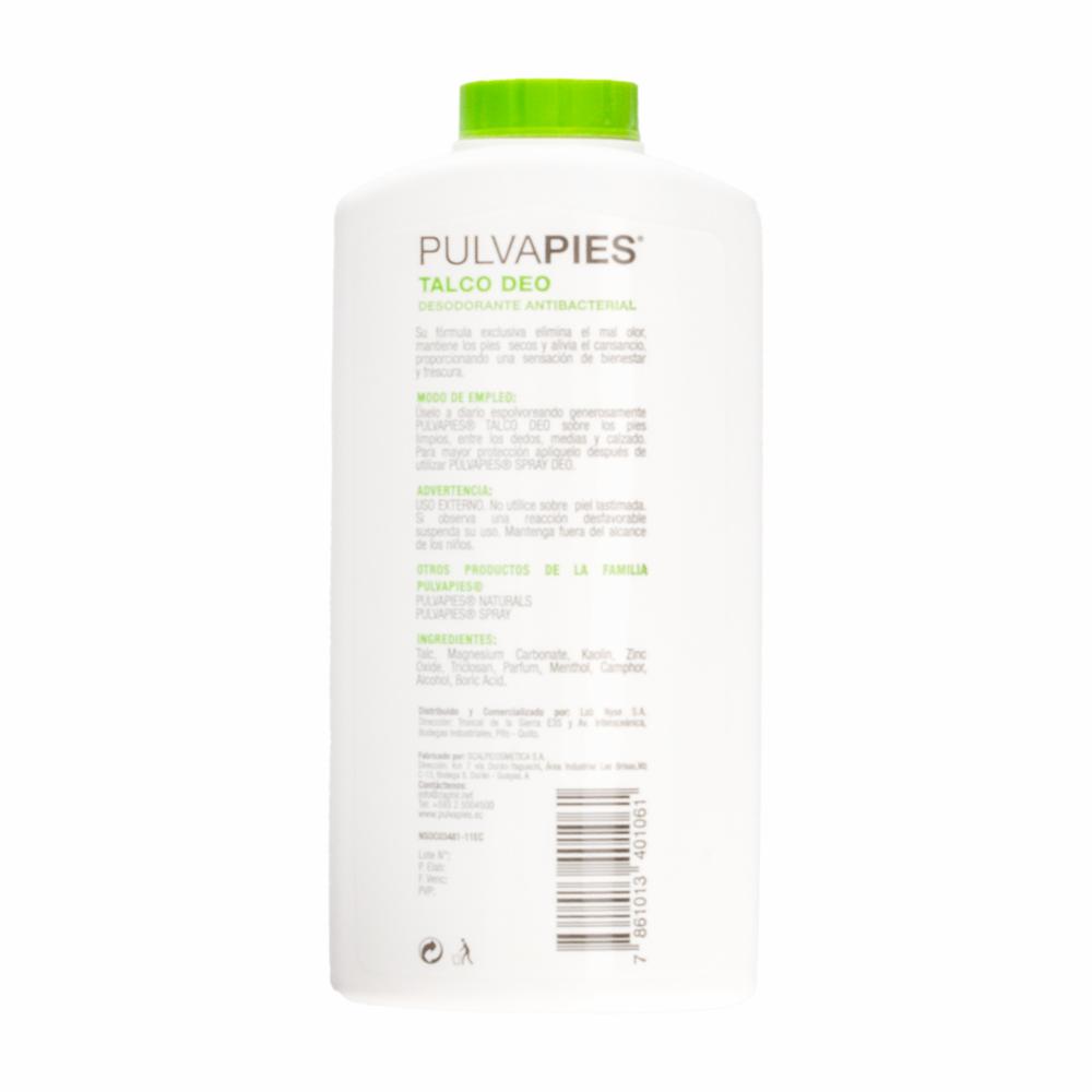 Desodorante Para Pies Talco Deo PULVAPIES 150 G - Imagen 2