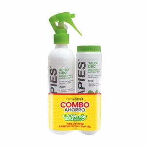 Kit Desodorante Para Pies Combo Deo # 2 PULVAPIES Set