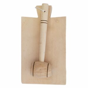 Tabla Cangrejo + Martillo Madera Especial SOLORZANO POLIVIO Unidad