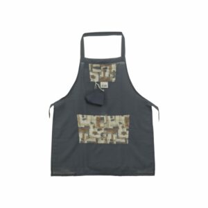Delantal Con Bolsillos Tono Azul KARRY`S XL