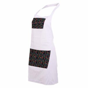 Delantal Con Bolsillos Tono Blanco KARRY`S XL