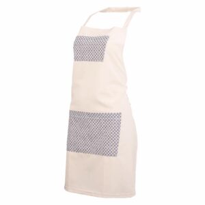 Delantal Con Bolsillos Tono Beige KARRY`S XL