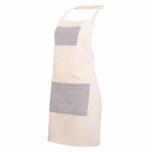 Delantal Con Bolsillos Tono Beige KARRY`S XL