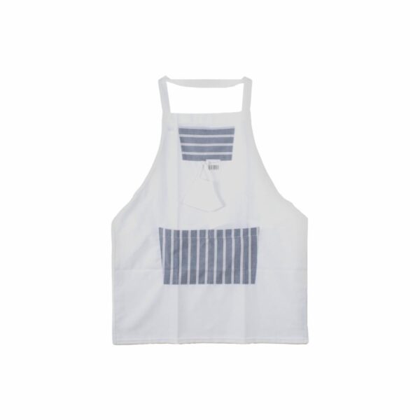 Delantal Con Bolsillos Tono Blanco KARRY`S M