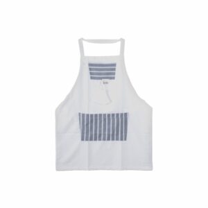 Delantal Con Bolsillos Tono Blanco KARRY`S M