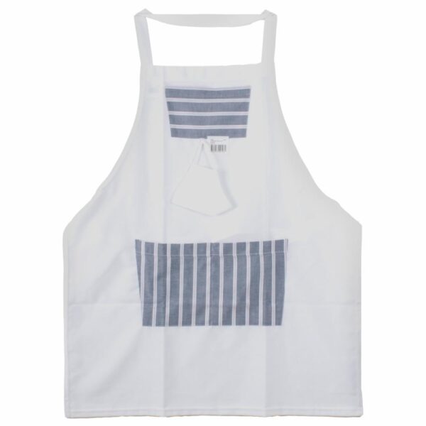 Delantal Con Bolsillos Tono Blanco KARRY`S M
