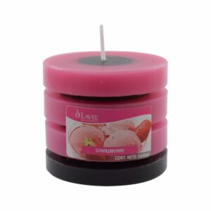 Vela Anillillo Fucsia LAVEL Redondo