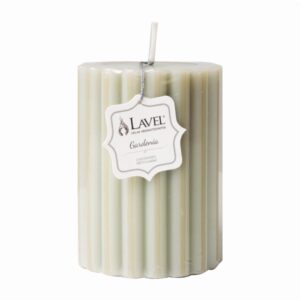 Vela Acanalada Red Taupe LAVEL 10 X 7 Cm