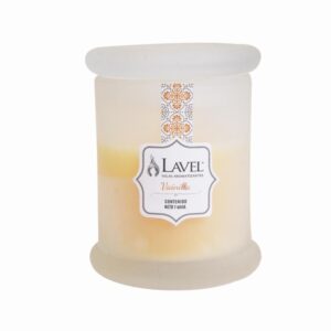 Vela Vaso Con Tapa Vainilla LAVEL 200 G