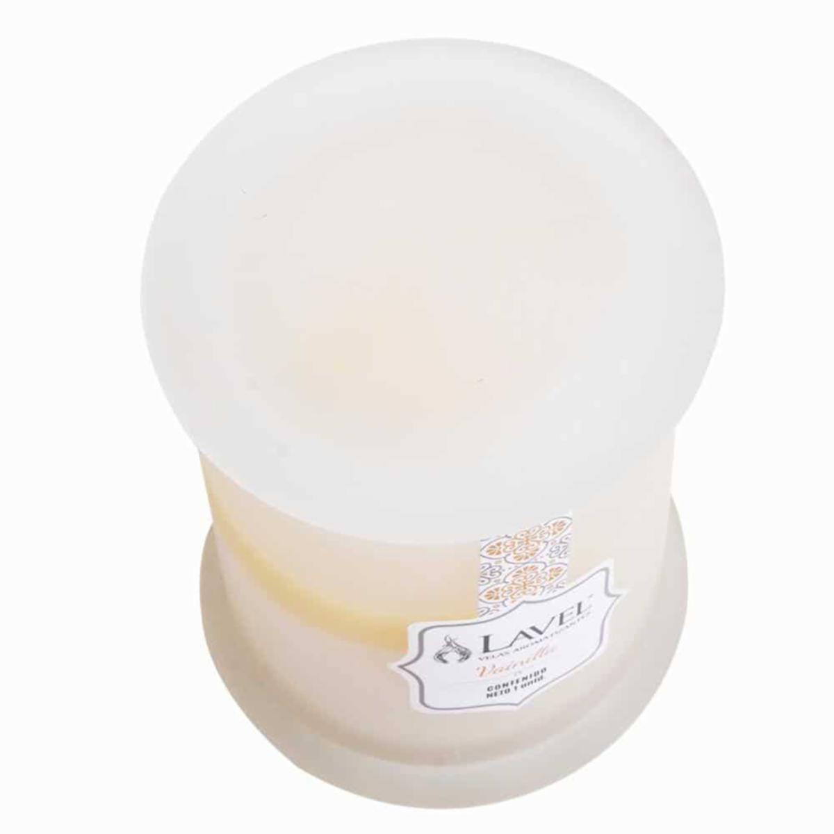 Vela Vaso Con Tapa Vainilla LAVEL 200 G