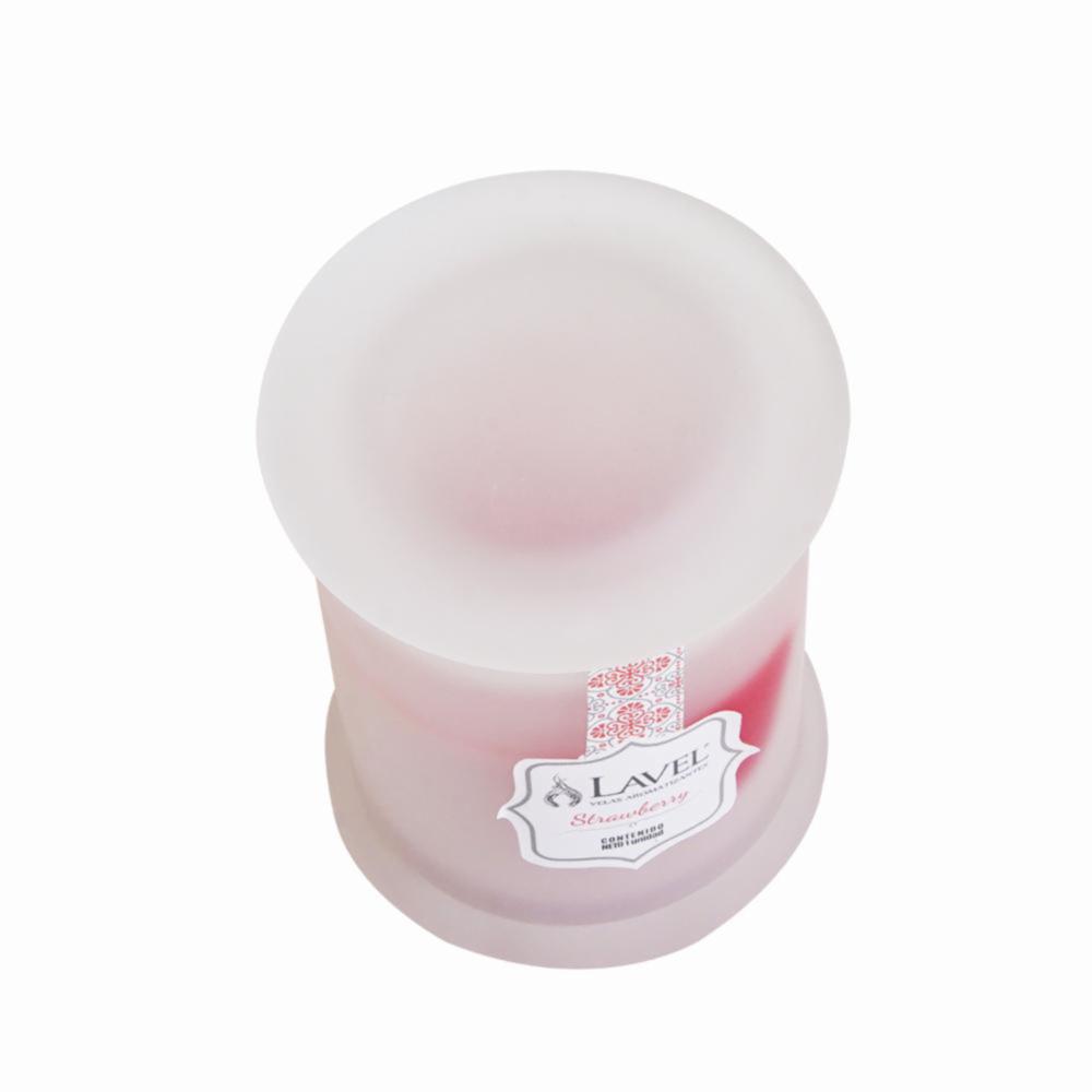 Vela Vaso Con Tapa Strawberry LAVEL 200 G - Imagen 2