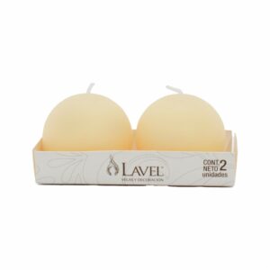 Set Bolas Term Beige LAVEL X 2 Uds