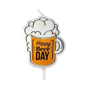 Vela Cumpleaños Cerveza LAVEL 17,7 X 10,2