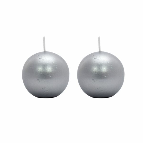 Set Bolas 200 X 2 Lac Plata LAVEL 11 X 6 Cm - Imagen 2