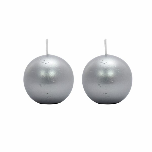 Set Bolas 200 X 2 Lac Plata LAVEL 11 X 6 Cm - Imagen 2