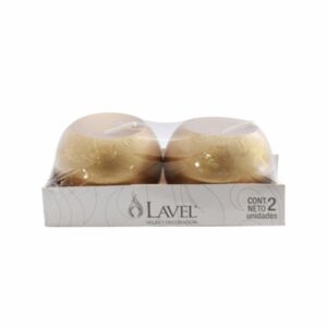 Set Bolas 200 X 2 Lac Dorado LAVEL 11 X 6 Cm