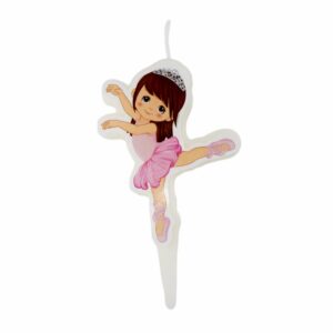 Vela De Cumpleaños Diseño Bailarina LAVEL Unidad