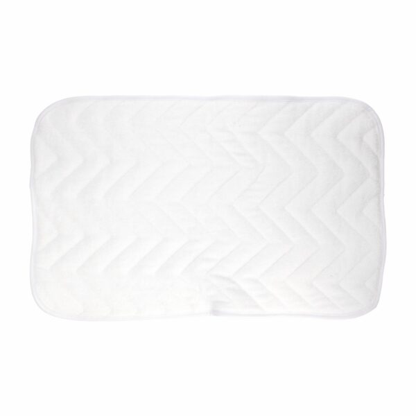 Pie De Baño Acolchado Rombos Blanca DELFÍN 50X60 Cm