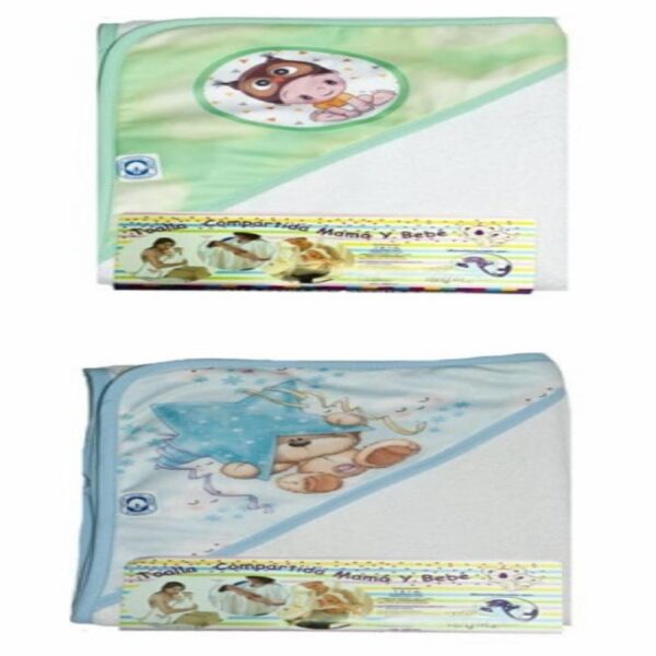 Toalla Capucha Infantil 80 X 85 Cm  - Nino DELFIN unidad