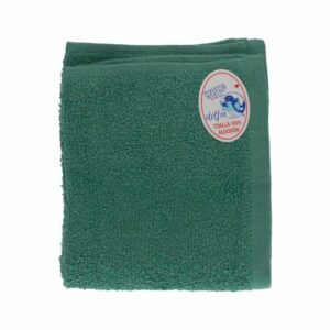 Toalla De Cara Colegial Verde Militar Mini DELFÍN