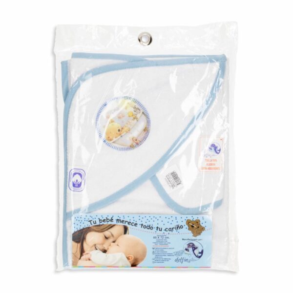 Toalla Infantil Col Surtidos DELFIN 85X72Cm - Imagen 2