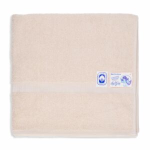 Toalla De Baño Grande Rosa Claro DELFÍN 140 X 70 Cm