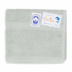 Toalla De Baño Pequeña Celeste Cielo DELFÍN 40 X 70 Cm