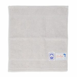 Toalla De Cara Gris Claro DELFÍN 30 X 30 Cm
