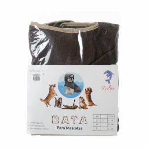 Bata Para Mascota Cafe Oscuro DELFÍN S / 68 x 60cm