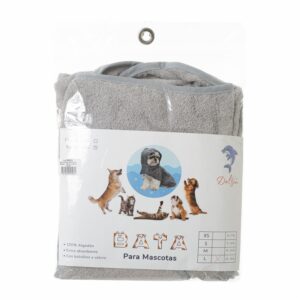 Bata Para Mascota Gris DELFÍN L / 95 x 88cm