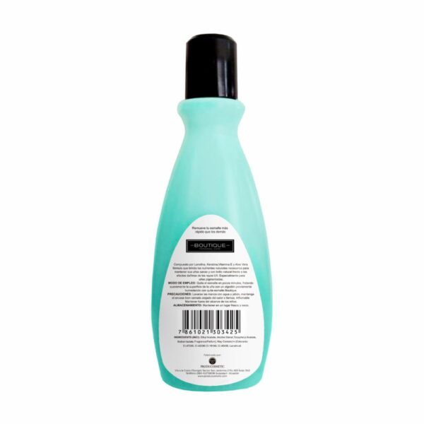 Quitaesmalte Azul BOUTIQUE 200 Ml - Imagen 2