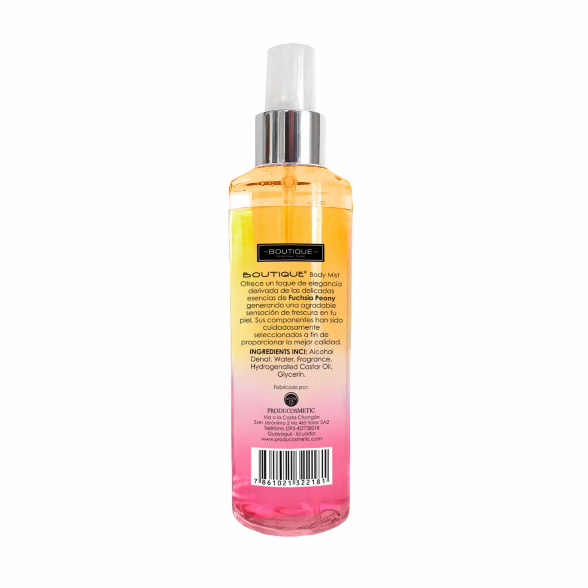 Body Splash Hippie Chic BOUTIQUE 275 Ml