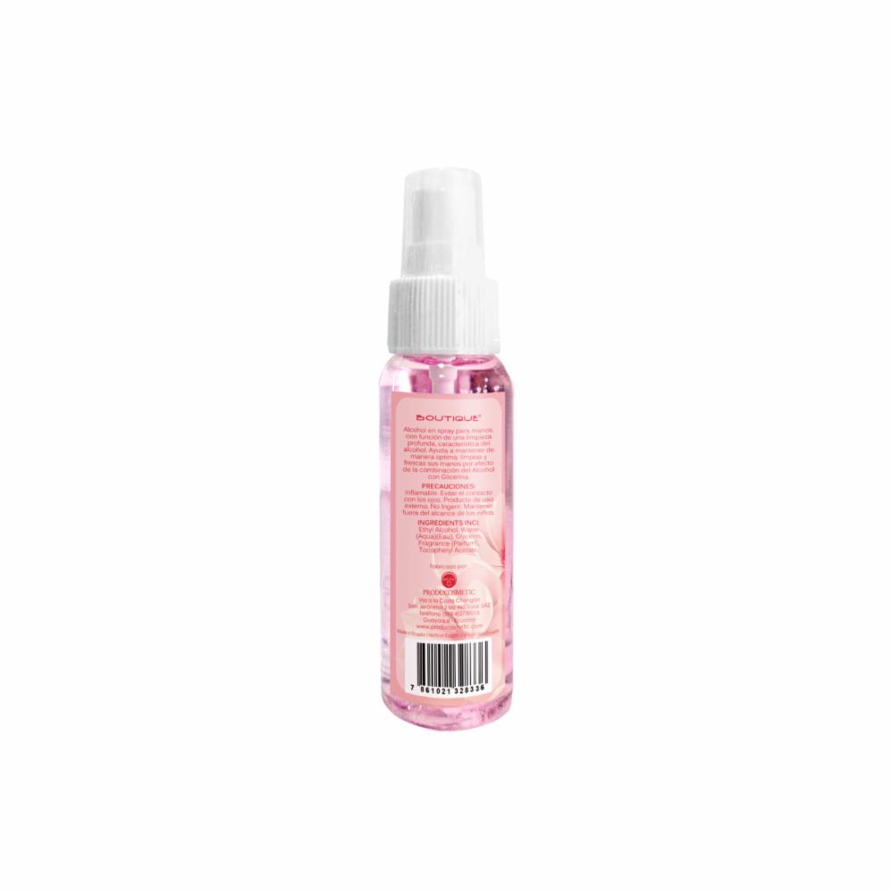 Alcohol Sanitizante Refrescante Con Glicerina BOUTIQUE 60 Ml - Imagen 2