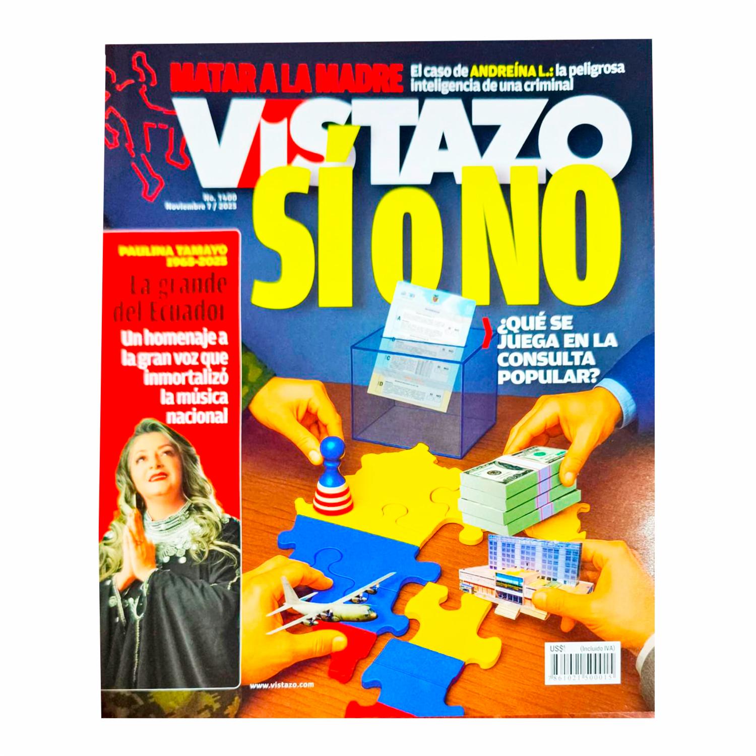 Revista De Variedades VISTAZO Edición Ecuador - Imagen 3