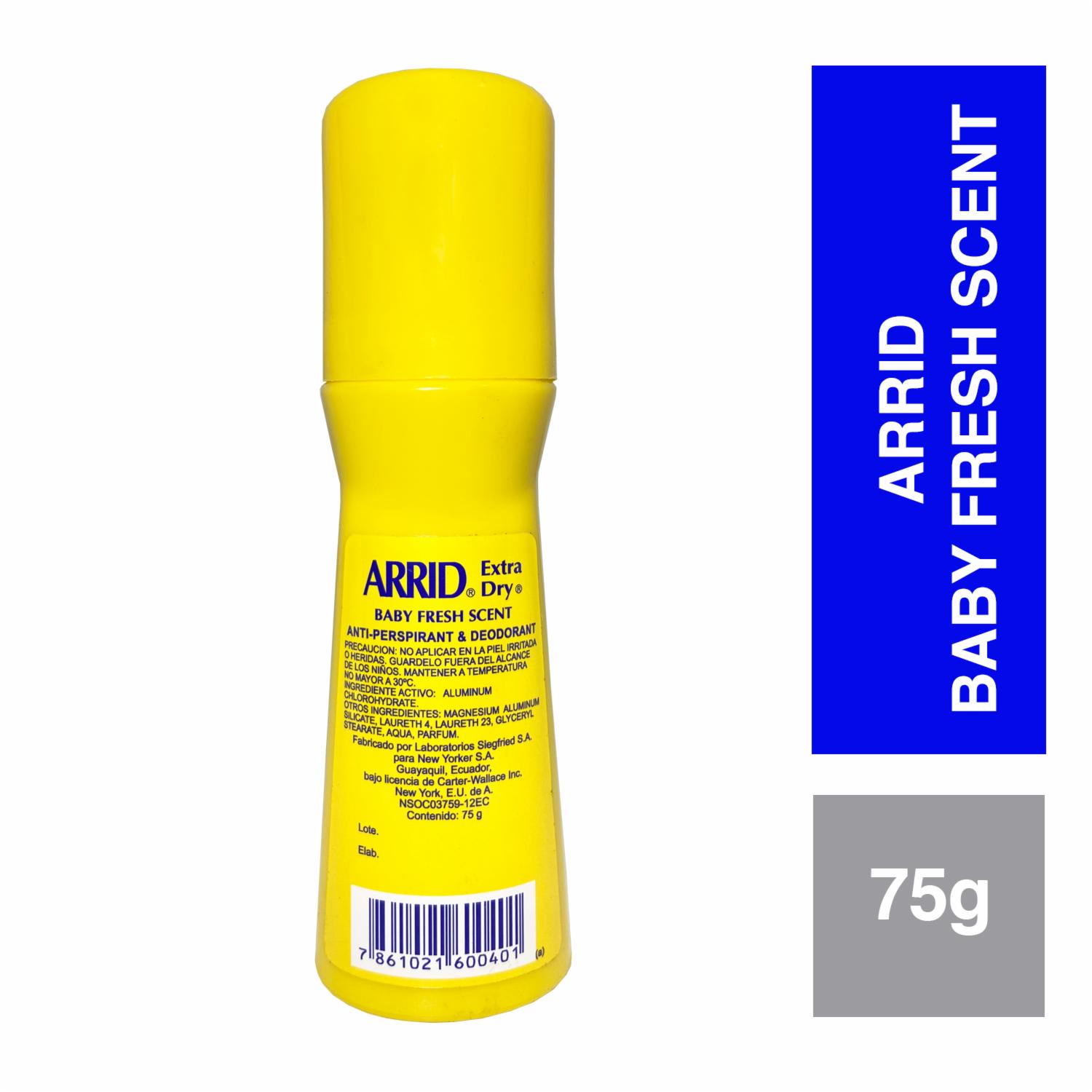 Desodorante En Barra Para Dama Antitranspirante ARRID 75 G - Imagen 2