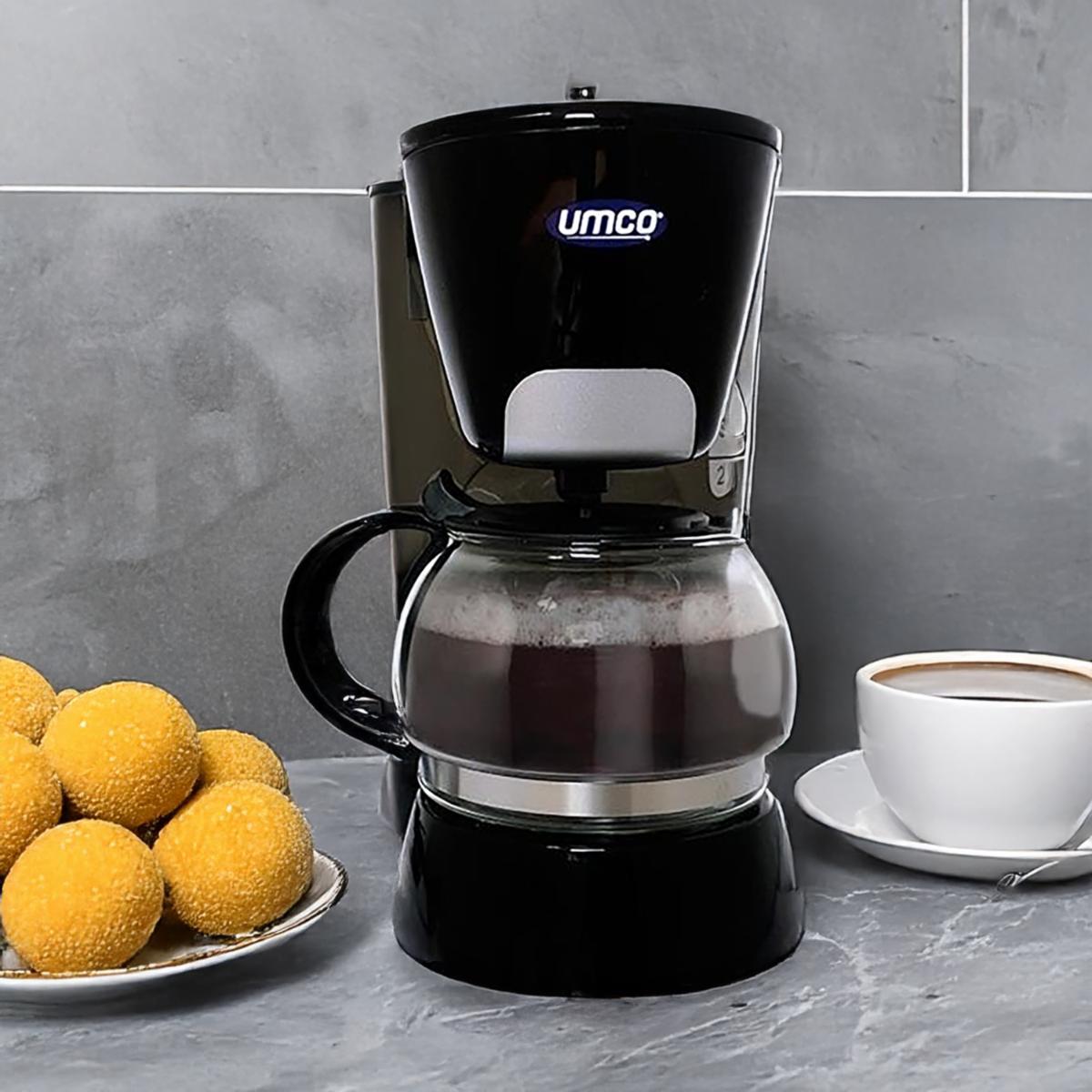 Cafetera Eléctrica Sistema Antigoteo UM0016 UMCO 12 Tazas