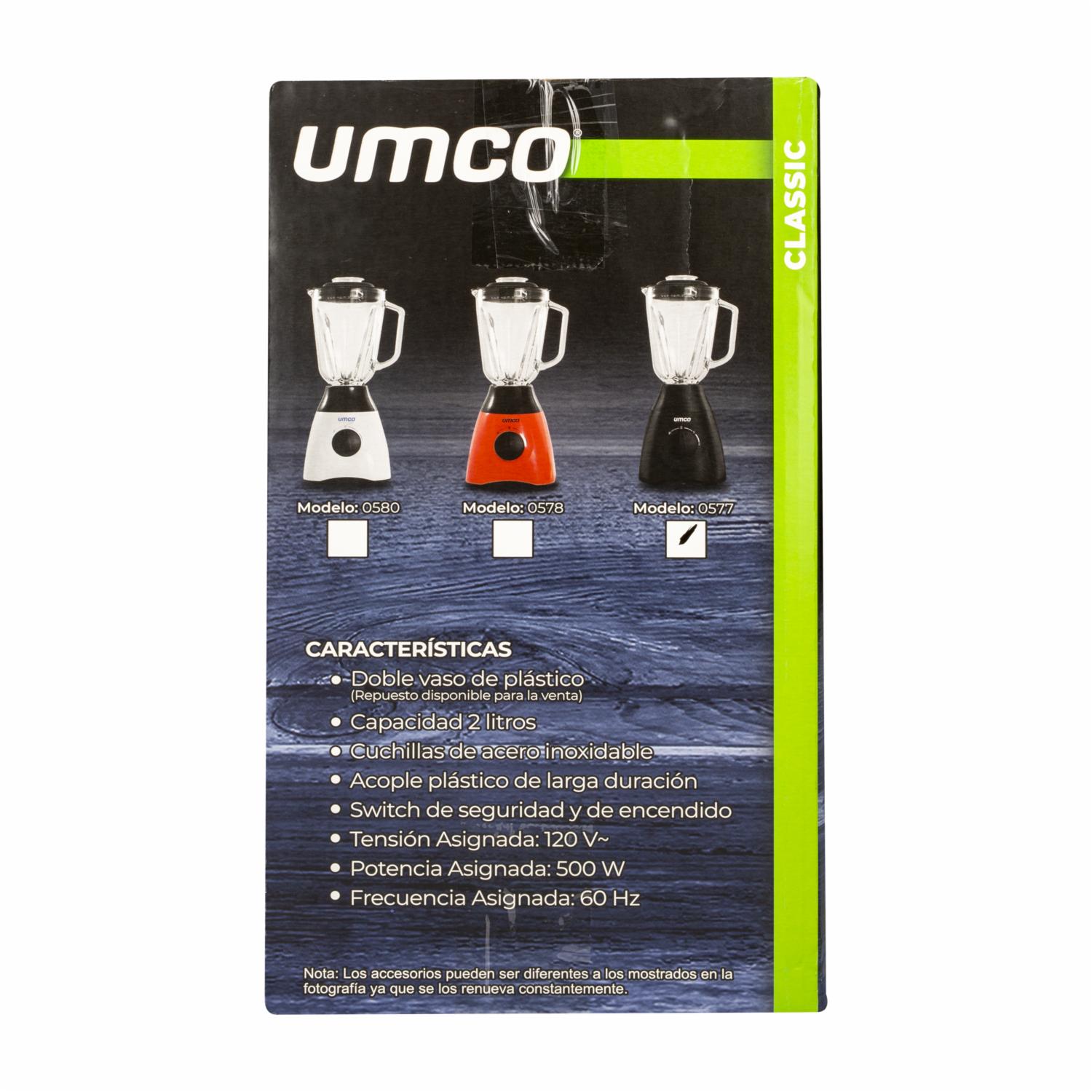 Licuadora 500 Watts Ideal Mix 577 UMCO 2 Velocidades - Imagen 3