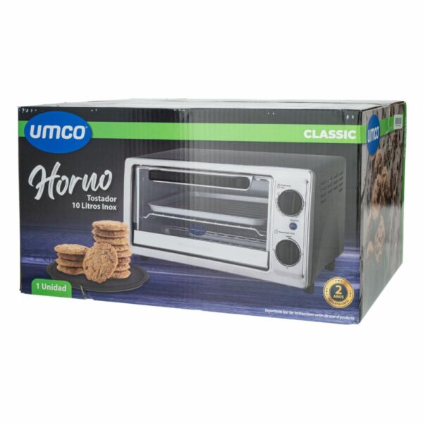 Horno Tostador Inox UMCO 10 Litros - Imagen 5