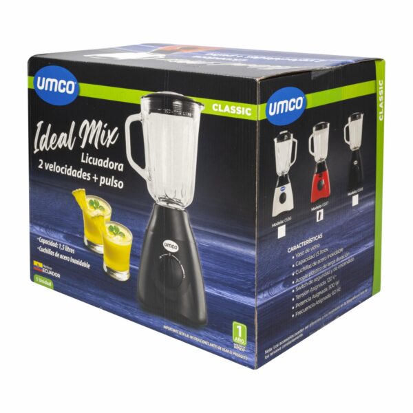 Licuadora 500 Watts Ideal Mix 587 UMCO 2 Velocidades - Imagen 4